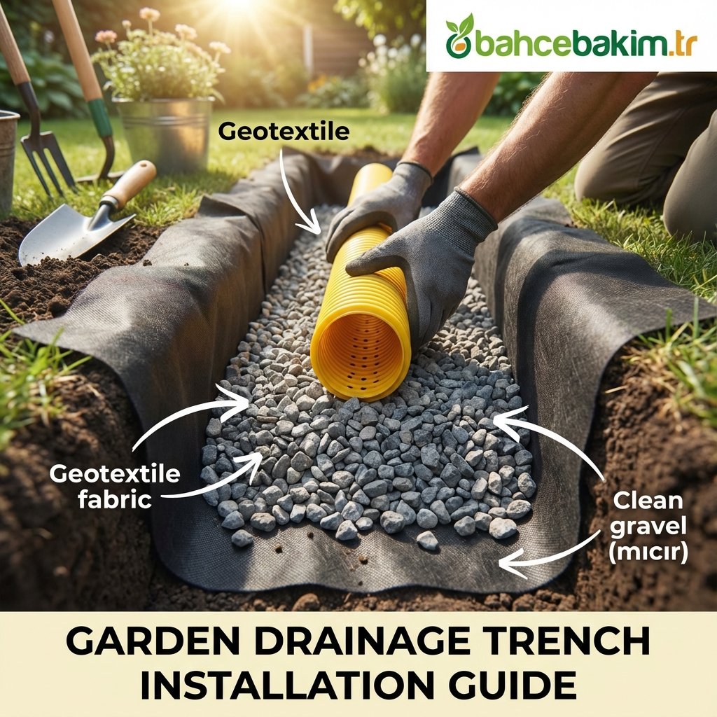 Bahçeniz Su Altında Kalmasın: 6 Adımda Drenaj Sistemleri - bahcebakim.tr profesyonel rehber