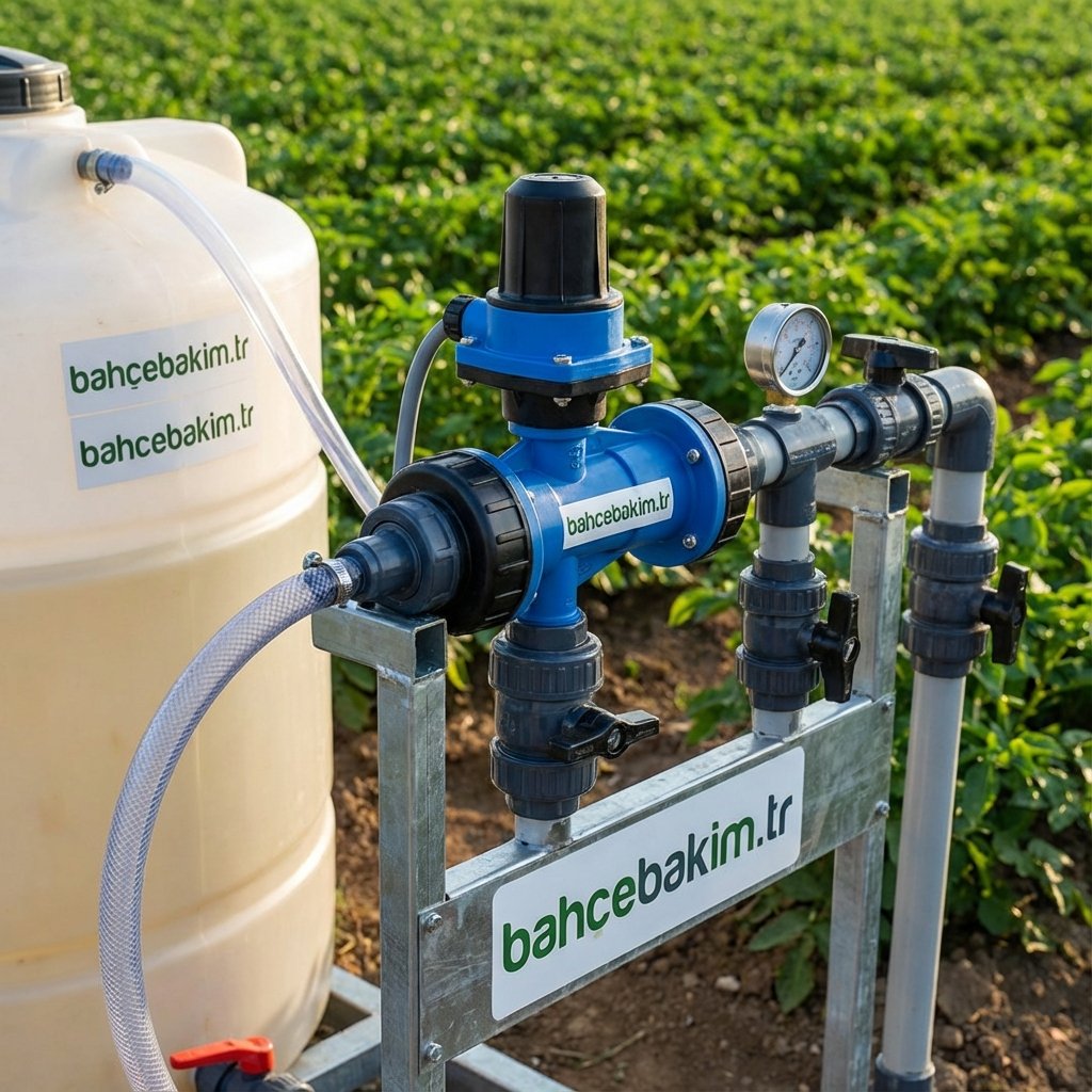 Venturi Enjektör ve Bypass Hattı Montajı - bahcebakim.tr uygulama adımı