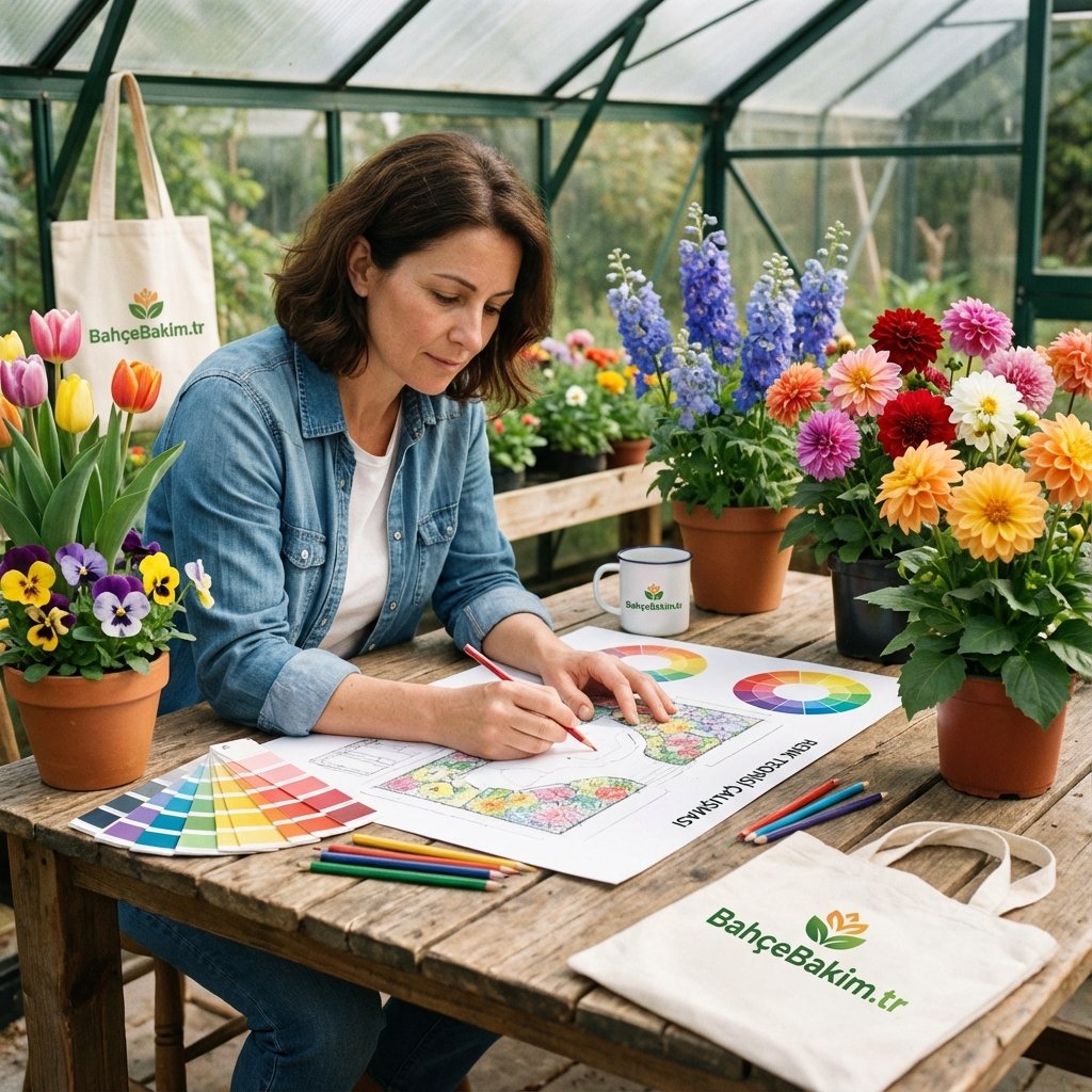 Renk Teorisi ve Vizyoner Tasarım - bahcebakim.tr uygulama adımı