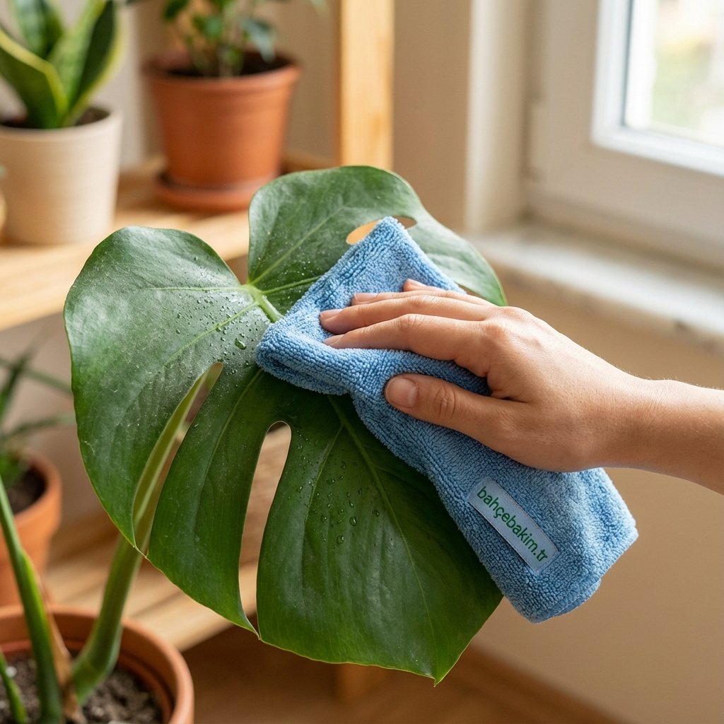 Yaprak Hijyeni ve Nem Dengesi - bahcebakim.tr uygulama adımı