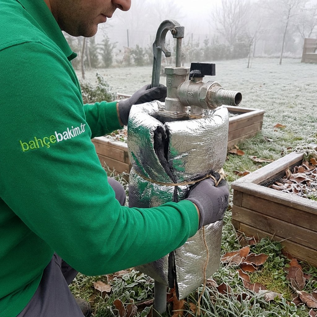 Pompa ve Hidrofor Koruması - bahcebakim.tr uygulama adımı