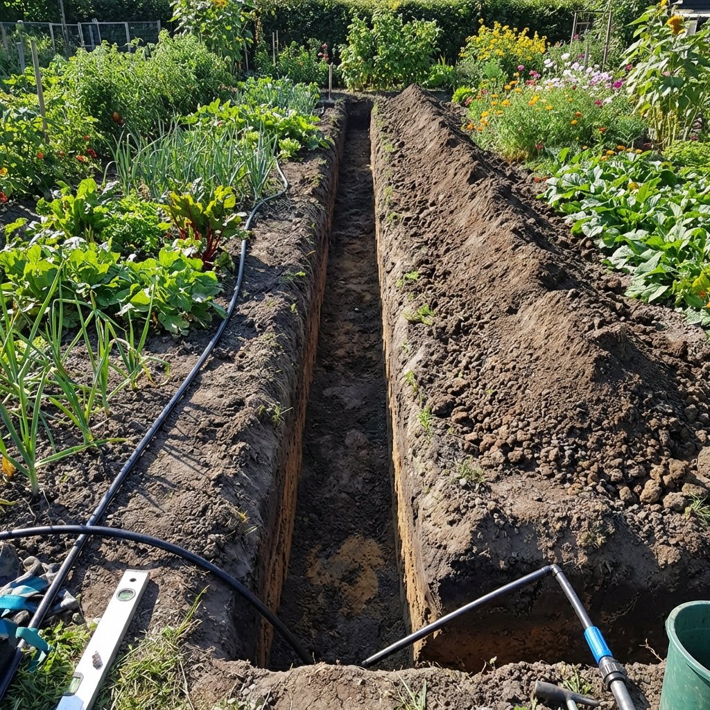 Saha İşaretleme ve Hendek Kazımı - bahcebakim.tr uygulama adımı