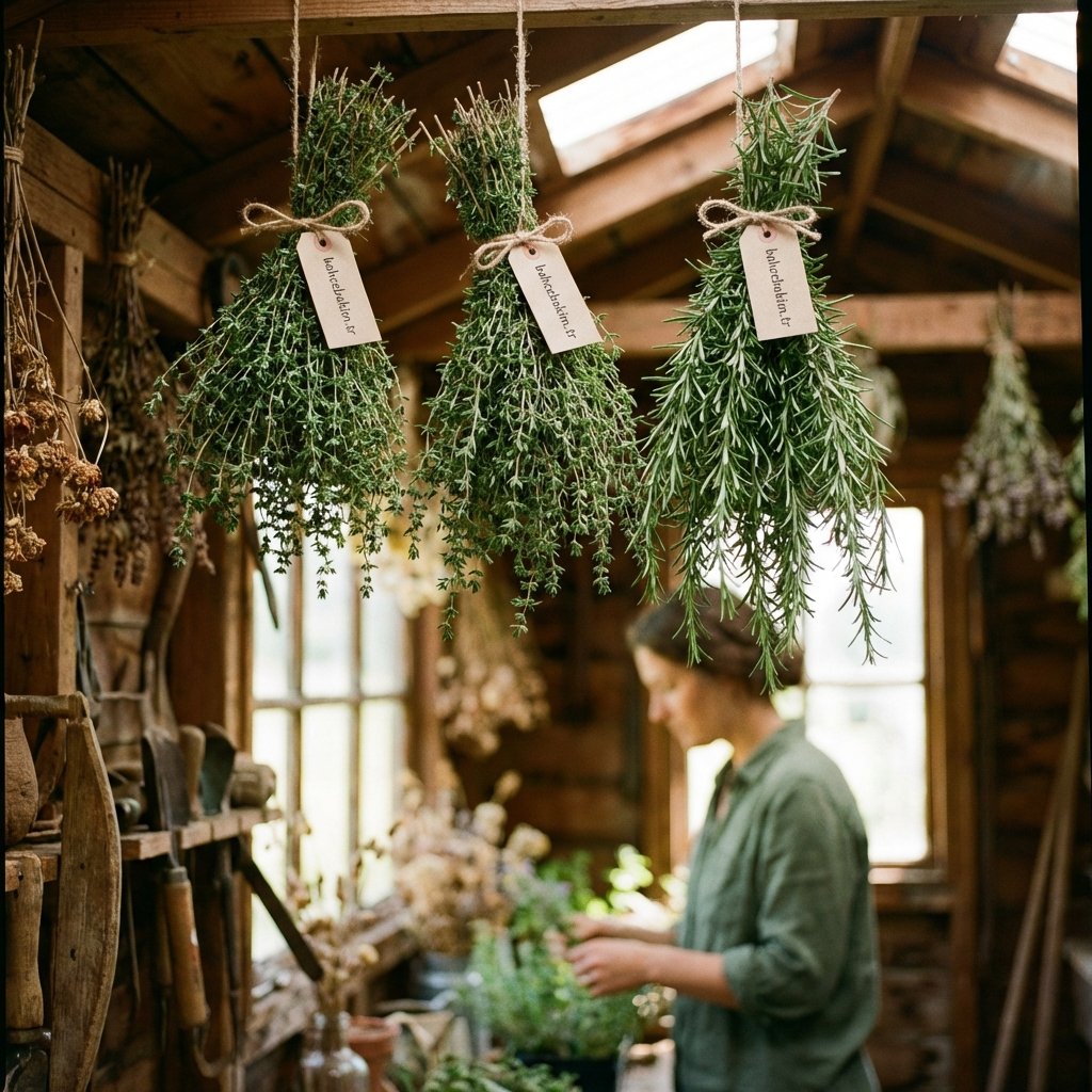 Kurutma ve Saklama Yöntemleri - bahcebakim.tr uygulama adımı