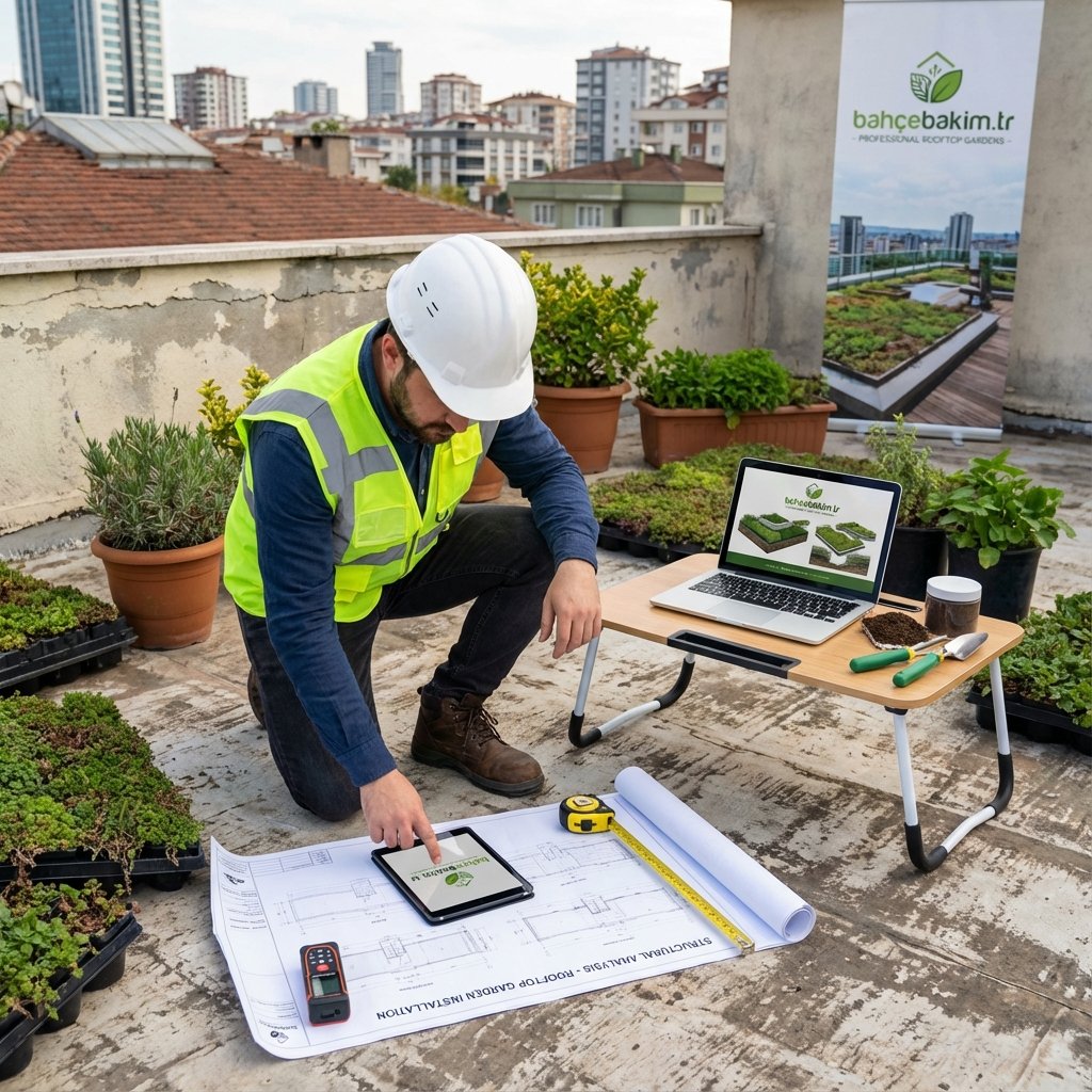 Statik Mühendislik ve Yük Analizi - bahcebakim.tr uygulama adımı