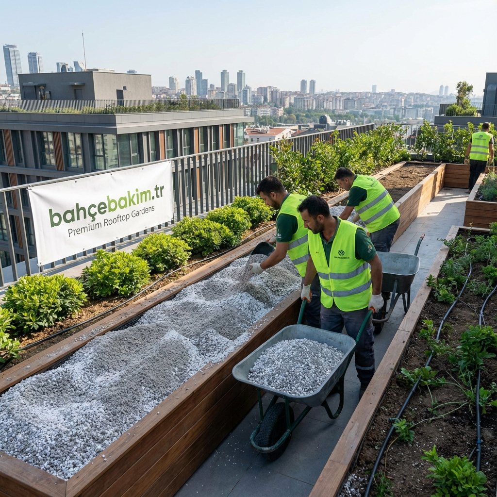 Ultra-Light: Hafifletilmiş Çatı Toprağı - bahcebakim.tr uygulama adımı
